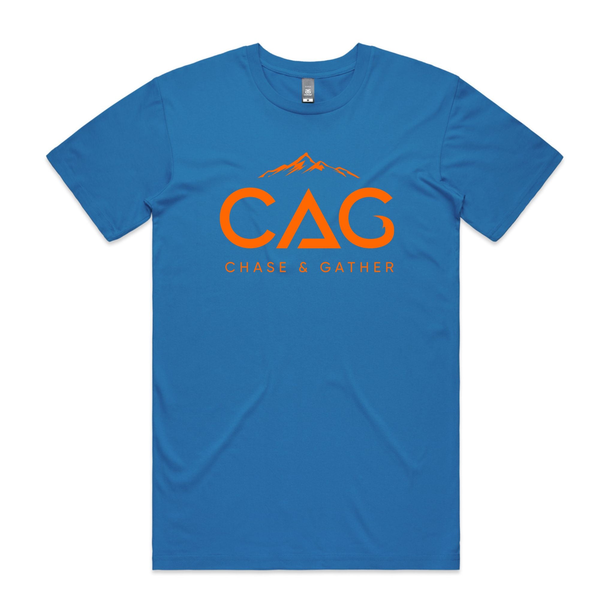 CAG -  Men's Tee with Orange Logo