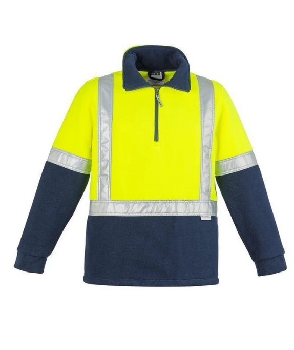 ZT462 Syzmik Hi Vis Fleece Jumper - Shoulder Taped