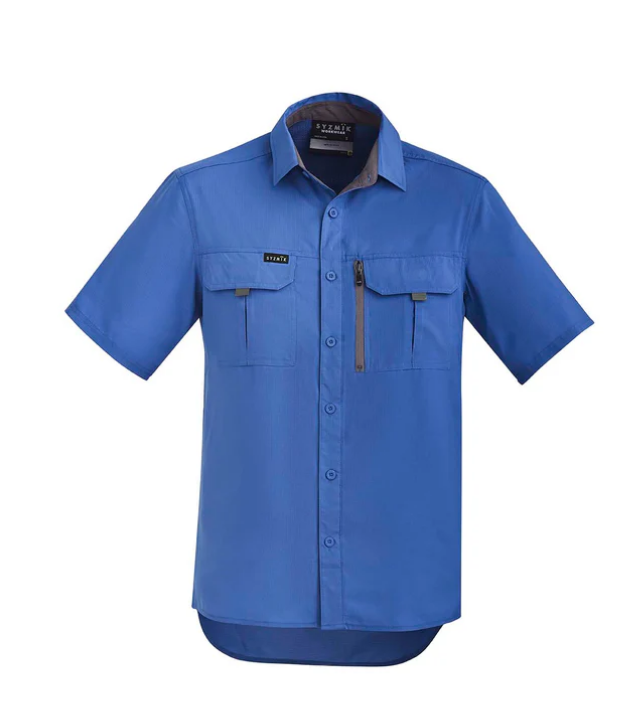 ZW465 Syzmik Mens Outdoor Short Sleeve Shirt
