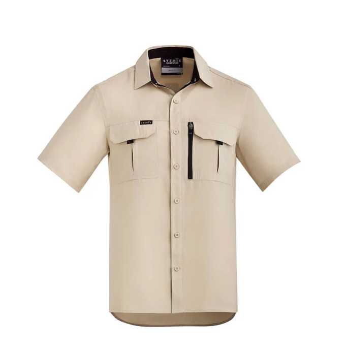 ZW465 Syzmik Mens Outdoor Short Sleeve Shirt