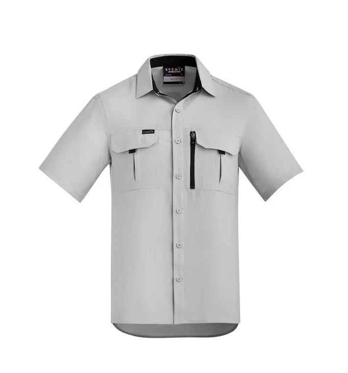 ZW465 Syzmik Mens Outdoor Short Sleeve Shirt