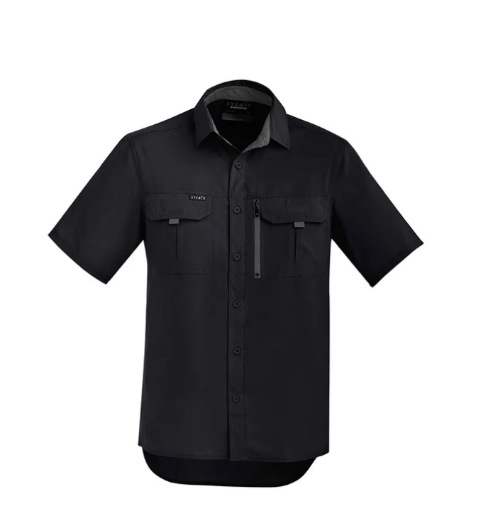 ZW465 Syzmik Mens Outdoor Short Sleeve Shirt
