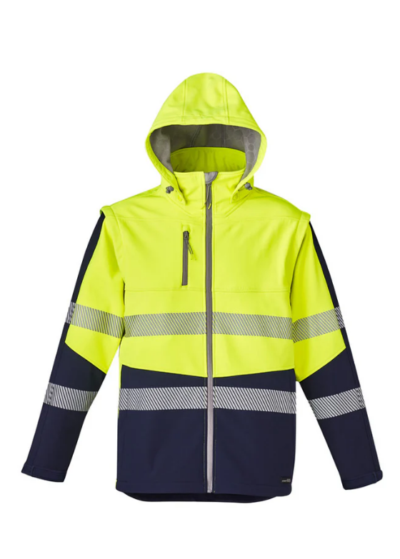 ZJ453 Syzmik Unisex 2 in 1 Stretch Softshell Taped Jacket