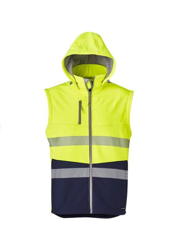 ZJ453 Syzmik Unisex 2 in 1 Stretch Softshell Taped Jacket