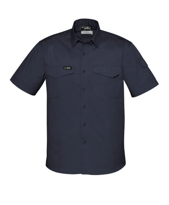 ZW405 Men's Rugged Short Sleeves Cooling Shirt