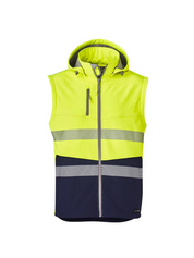 ZJ453 Syzmik Unisex 2 in 1 Stretch Softshell Taped Jacket