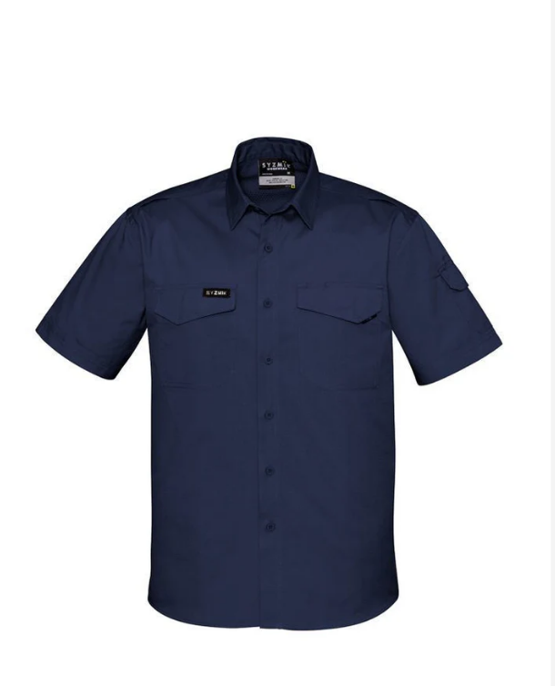 ZW405 Men's Rugged Short Sleeves Cooling Shirt