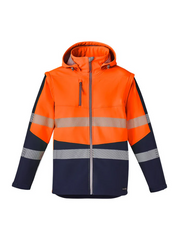 ZJ453 Syzmik Unisex 2 in 1 Stretch Softshell Taped Jacket