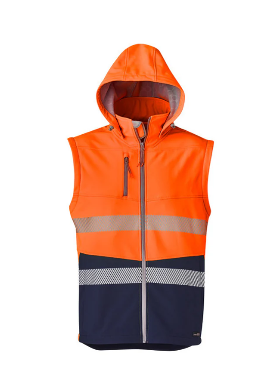 ZJ453 Syzmik Unisex 2 in 1 Stretch Softshell Taped Jacket