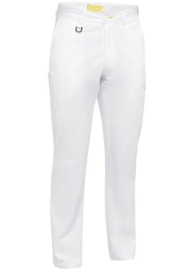 BPC6008 Bisley Stretch Cotton Drill Cargo Pants - Stout