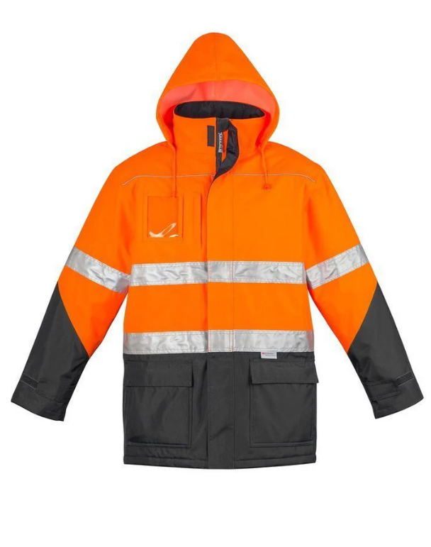 ZJ350 Syzmik Mens Hi Vis Storm Jacket