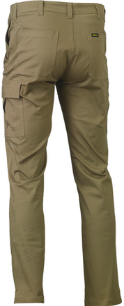 BPC6008 Bisley Stretch Cotton Drill Cargo Pants - Stout