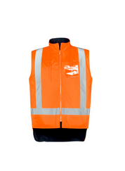 ZJ616 Syzmik Mens TTMC-W17 Hi Vis X Back 4 In 1 Waterproof Jacket