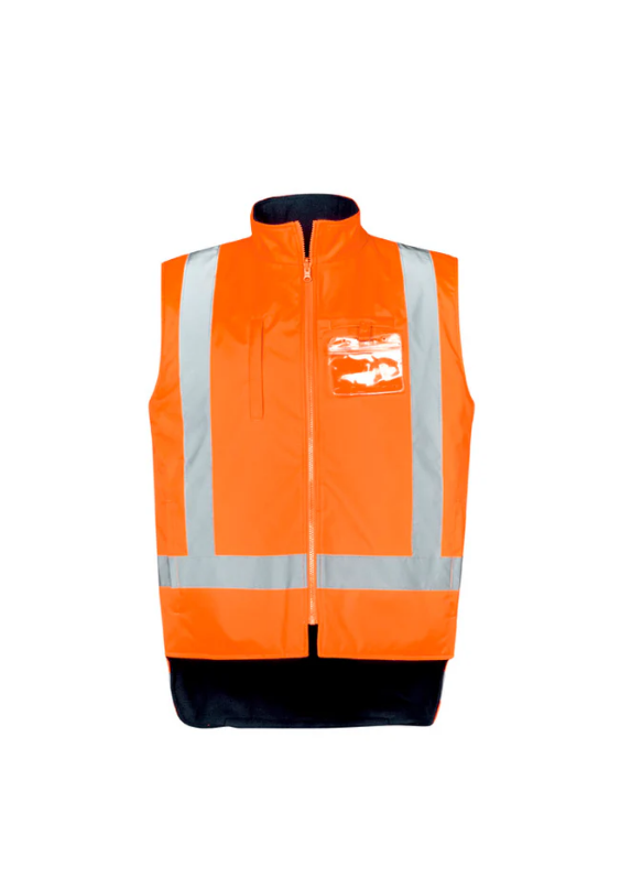 ZJ616 Syzmik Mens TTMC-W17 Hi Vis X Back 4 In 1 Waterproof Jacket