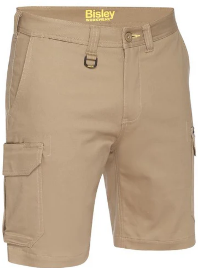 BSHC1008 Bisley Stretch Cotton Drill Cargo Short
