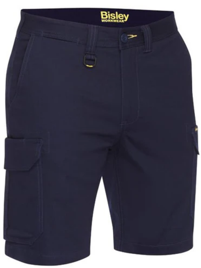 BSHC1008 Bisley Stretch Cotton Drill Cargo Short