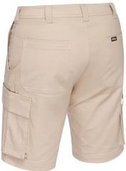 BSHC1008 Bisley Stretch Cotton Drill Cargo Short