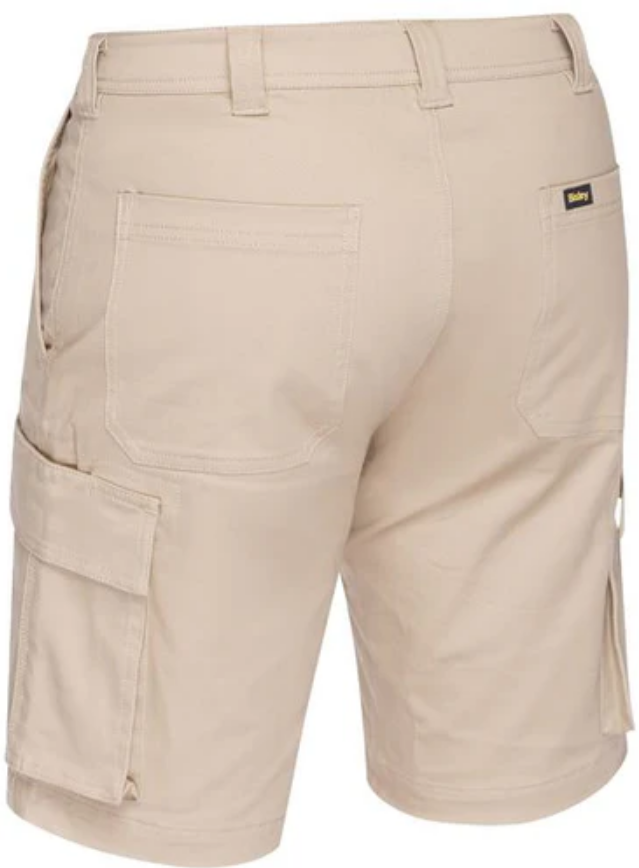 BSHC1008 Bisley Stretch Cotton Drill Cargo Short