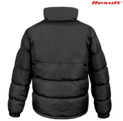 R181X Result Black Unisex Puffer Jackets