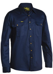 BS6433 Bisley Original Cotton Drill Shirt - Long Sleeve
