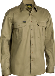 BS6433 Bisley Original Cotton Drill Shirt - Long Sleeve