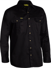 BS6433 Bisley Original Cotton Drill Shirt - Long Sleeve